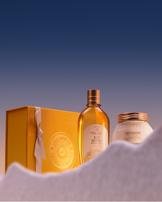 Coffret Nuit Festive — gel douche et crème corps