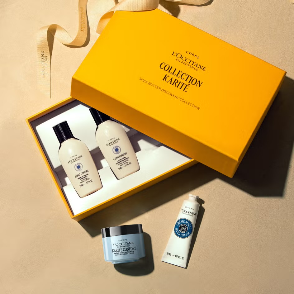 Coffret cadeau — ouverture