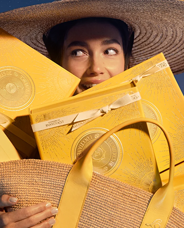 Coffrets cadeaux — sceau solaire et rubans