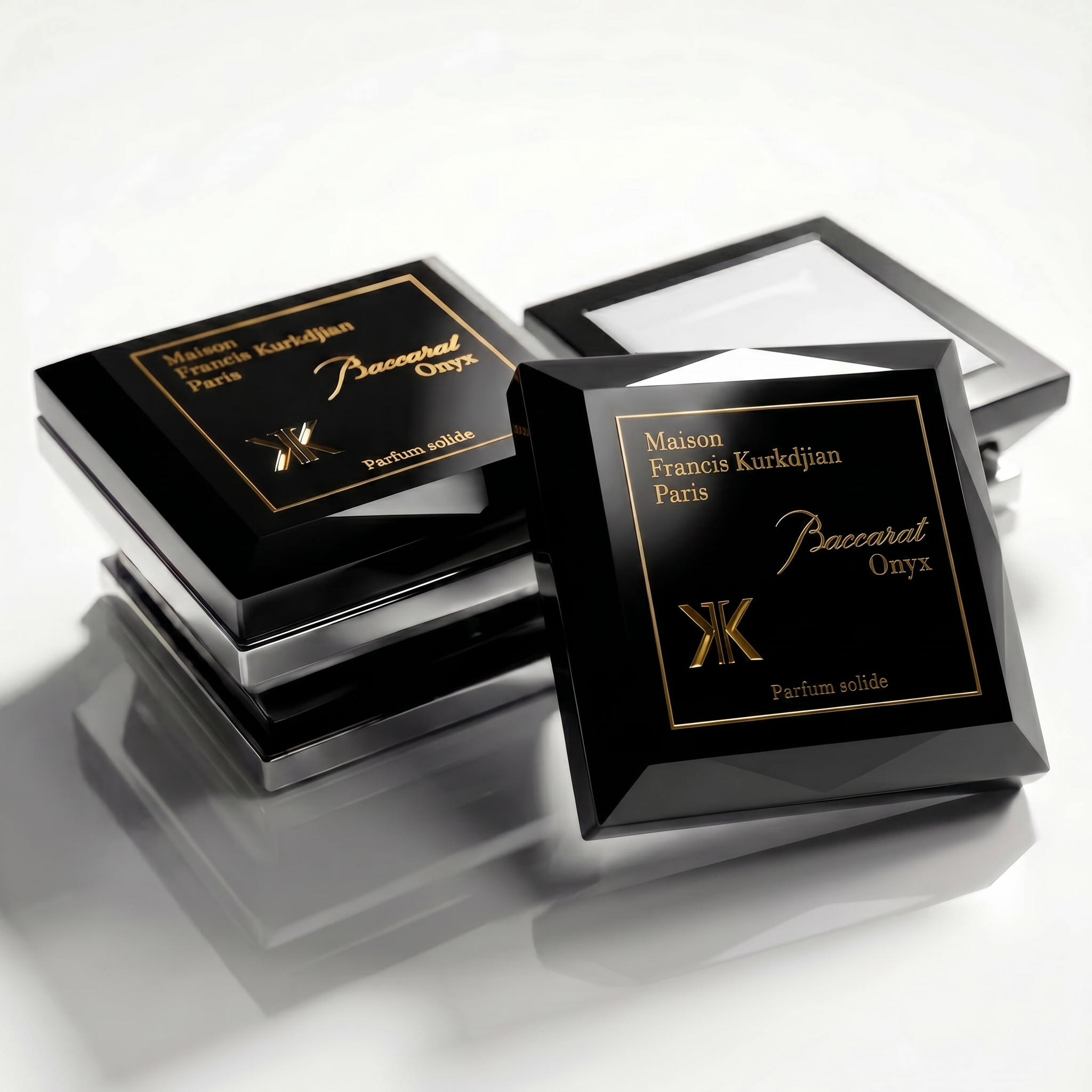Baccarat Onyx — palet noir facetté, édition sombre et précieuse