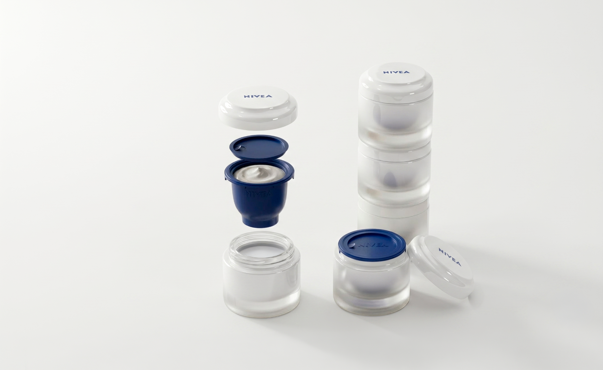Nivea — Pot 50ml rechargeable