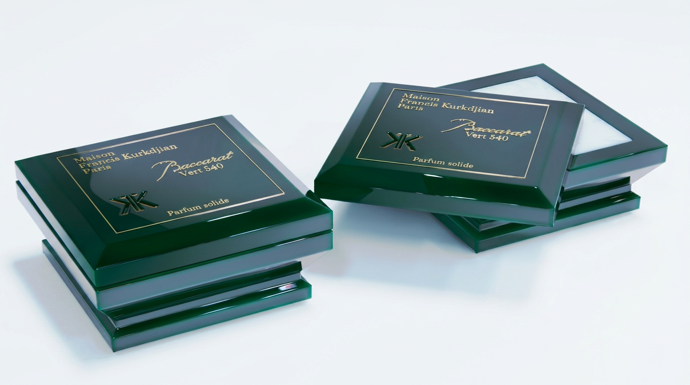 Maison F. Kurkdjian × Baccarat — Vert 540 — Parfum solide